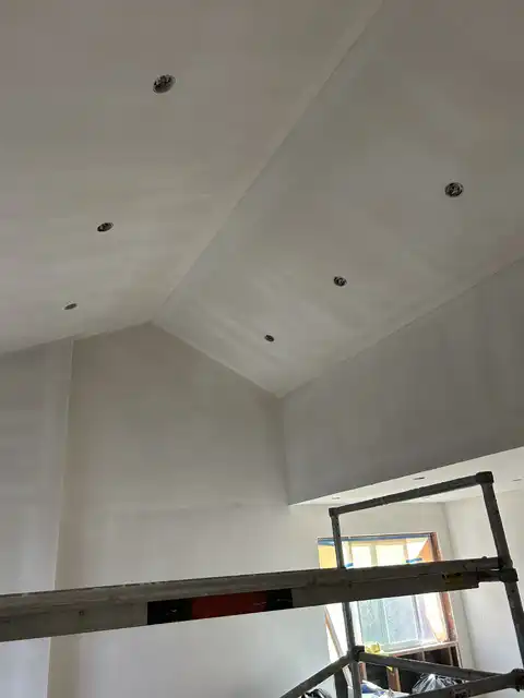 Level-5 finish the whole two story house, installed new inside and outside corners project photo